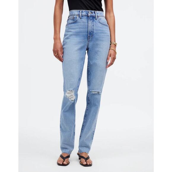 NEW Madewell Women’s Size 4 (26) The Perfect Vintage‎ Jean Charnley Wash NWT - Picture 1 of 9